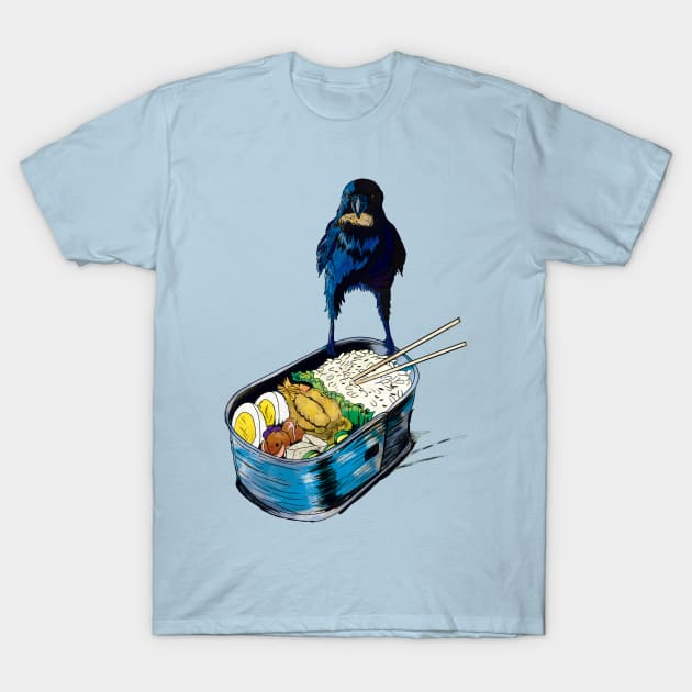 Bento crow T-Shirt by Shadowsantos